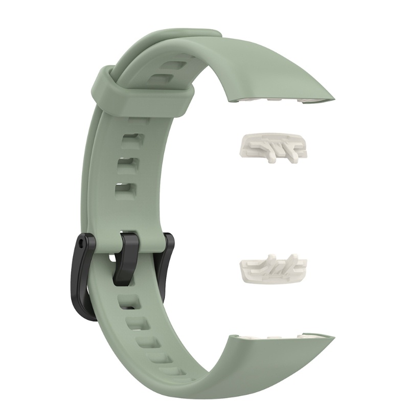 Dây Đeo Thay Thế Chất Liệu Silicon Màu Trơn Cho Huawei Honor Band 6