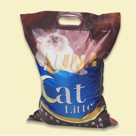 CAT LITTER Cát vệ sinh cho mèo - Cát vệ sinh khử mùi diệt khuẩn cho mèo CATLIKE mùi Cafe - Cacao 8L