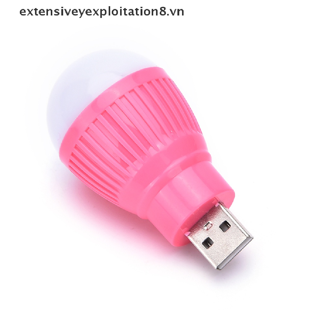 Bóng đèn LED USB mini ánh sáng trắng mát mẻ cho đèn đọc sách