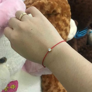 VÒNG TAY CHỈ ĐỎ KIM VÀNG MAY MẮN