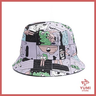 [HOT] 🌈 Mũ bucket HỌA TIẾT cực cute 🌈 Mũ vành ngắn ulzzang Hàn Quốc