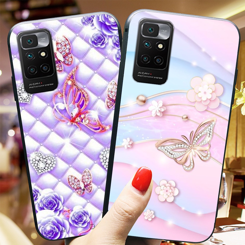 Ốp lưng điện thoại xiaomi redmi 10 in hình phong cách nữ sang chảnh