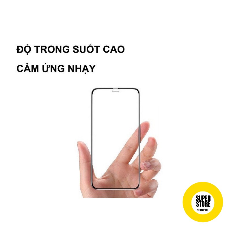 Cường lực iphone - Kính cường lực iphone full màn 6/6s/7/7plus/8/8plus/plus/x/xr/xs/11/12/13/pro/max