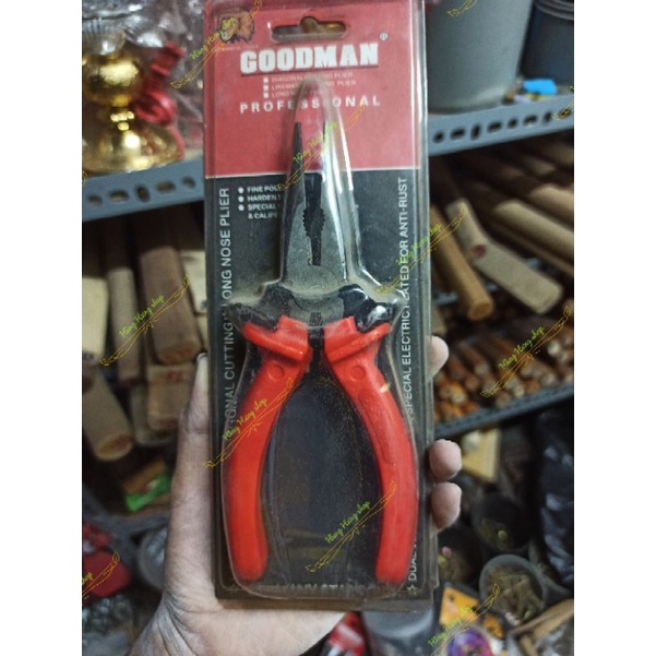 Kìm 2 trong 1 lớn Goodman ( cắt + bấm kẽm, làm đồ handmade)