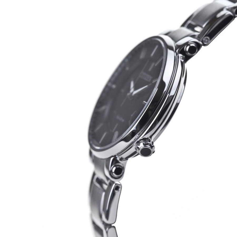 Đồng Hồ Nữ Citizen Dây Thép Không Gỉ EW1790-57E - Mặt Đen (Sapphire)