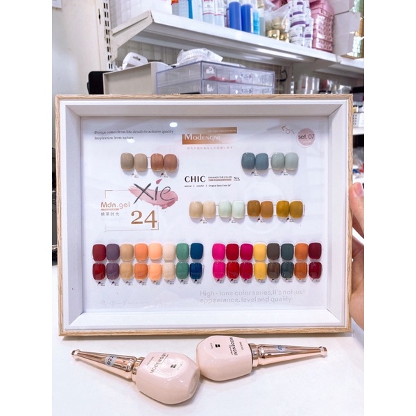 SET SƠN CHIC 24 MÀU - XIE dụng cụ nail&amp;mi 🥰