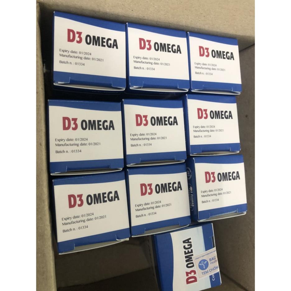 D3 OMEGA BỔ XUNG D3, DHA HỖ TRỢ PHÁT TRIỂN CHIỀU CAO CHO BÉ 10ML | NHẬP KHẨU CHÍNH HÃNG ITALY