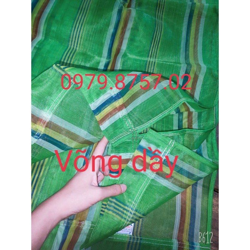 Đủ 4 màu_HÀNG DẦY LOẠI ĐẸP_Võng lưới cước 1m19x2m36 ( Không kèm dây dù)