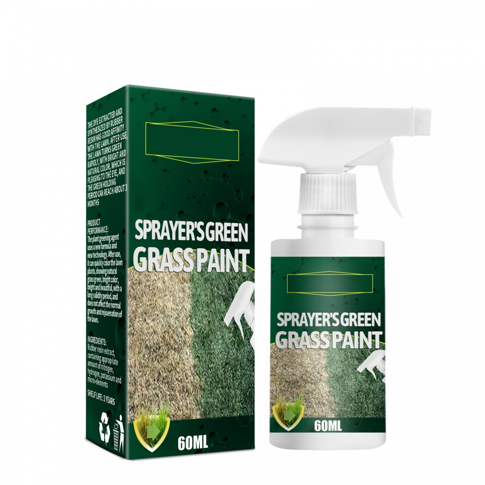 Xịt Sơn Cỏ Xanh 60ml Nhanh Chóng Cho Cỏ &amp; Turf, Cố Định Màu Sắc Hoàn Hảo, Có Sẵn-to-Use