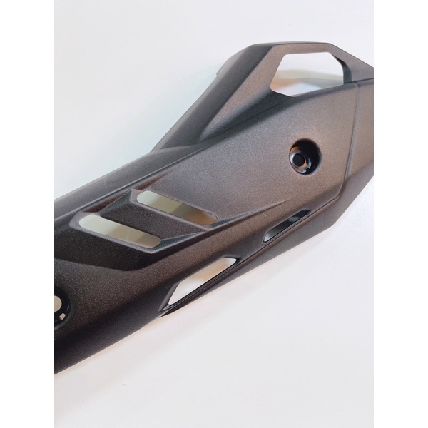 Ốp pô, che pô Ab Airblade đời 2010-2020 màu đen nhám lắp như zin theo xe