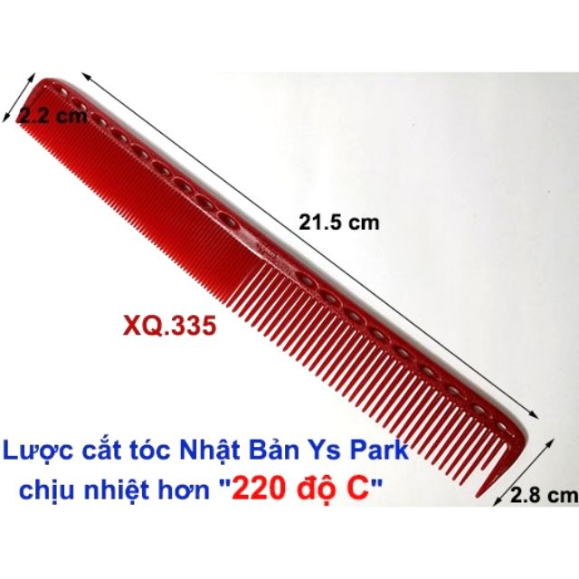 Lược Cắt Tóc Nhật Bản Ys Park Hàng Cao Cấp (Chịu Nhiệt Hơn 220 Độ C)