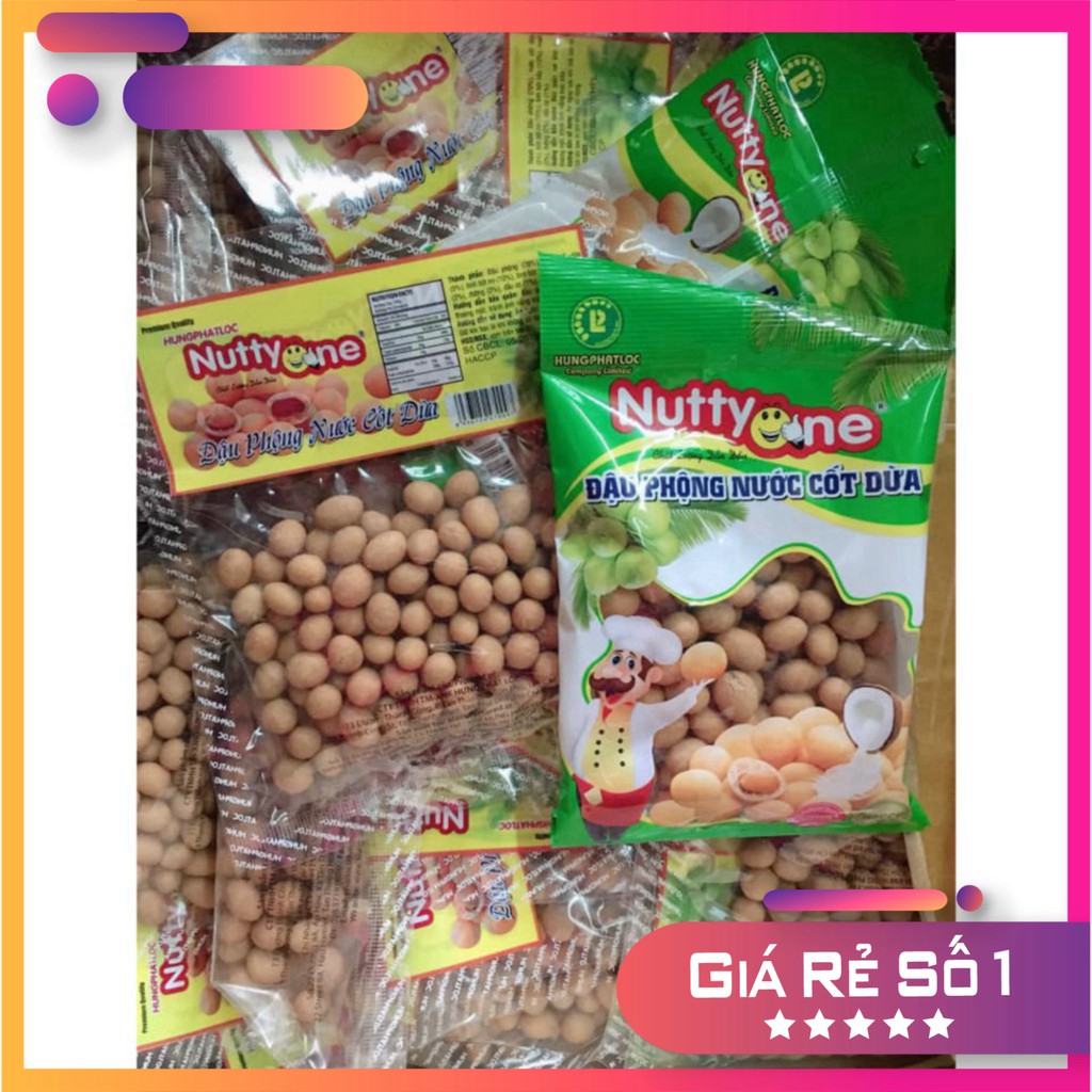 đậu phộng da cá nutty-one Túi 90gr
