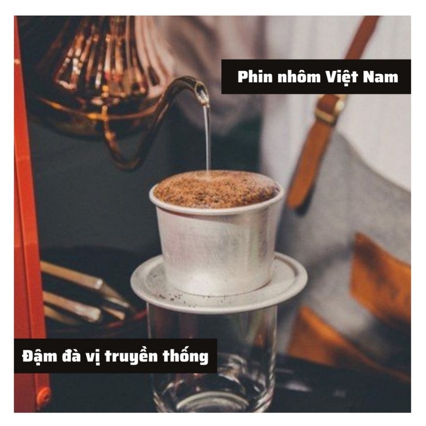 Phin Pha Cà Phê Nhôm Cao Cấp Công Nghệ ANODE 25g, Phin cafe màu, GALAXY COFFEE PHINN1, Tặng 20k Phí VC