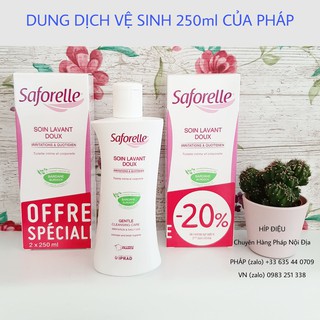 DUNG DỊCH VỆ SINH SAFORELLE 250ml CỦA PHÁP