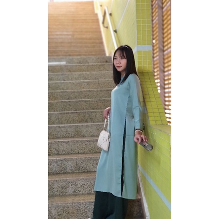 áo dài dáng suông lụa Tây Thi