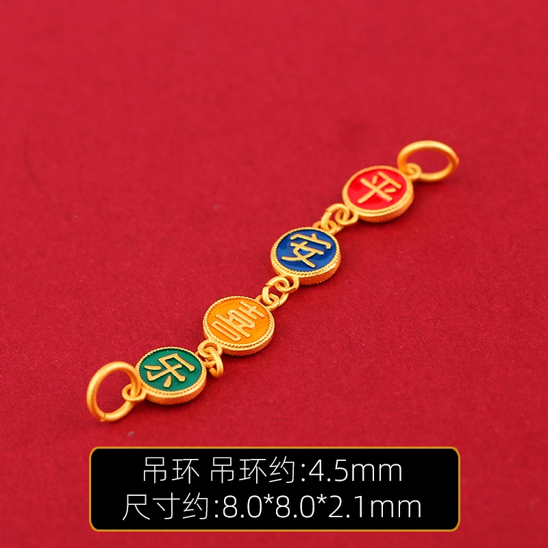 Phụ Kiện Treo Trang Trí Vòng Tay / Dây Chuyền Kiểu Việt Nam Cổ Điển Dễ Thương DIY