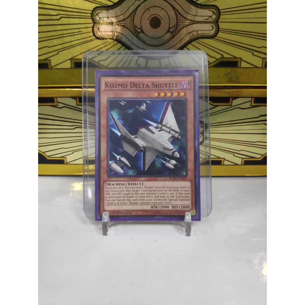 [ Dưa Hấu Yugioh ] Lá bài thẻ bài Kozmo Delta Shuttle - Tặng bọc bài nhựa bảo quản