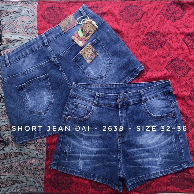 [Size Đại 32~36] Quần Short Cào Xước Nhẹ Bigsize 3 Màu Cực Xinh - Lưng Cao, Co Giãn Mạnh