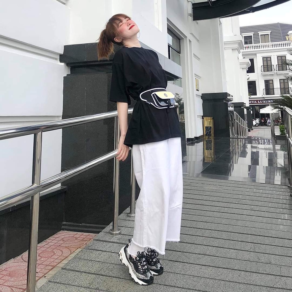 Áo Thun Nữ Tay Lỡ Form Rộng URBAN OUTFITS  ATO100 Local Brand Trơn Chất Vải Compact Cotton 250GSM dầy dặn nhiều màu