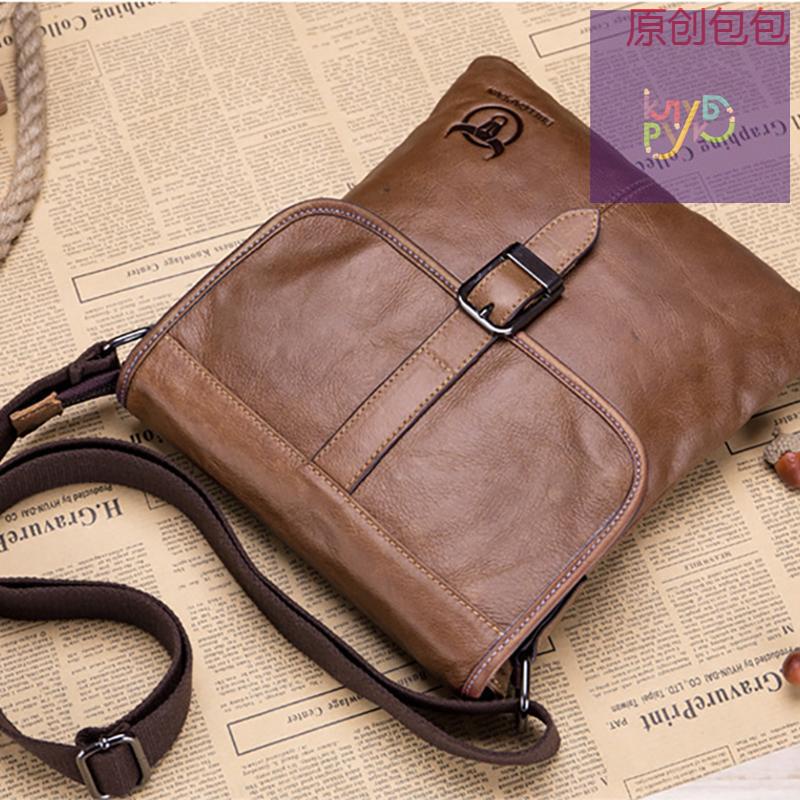 Giao Hàng Nhanh Túi Đeo Chéo Da Bò Thật Mềm Mại Phong Cách Retro Độc Đáo Thời Trang Cho Nam