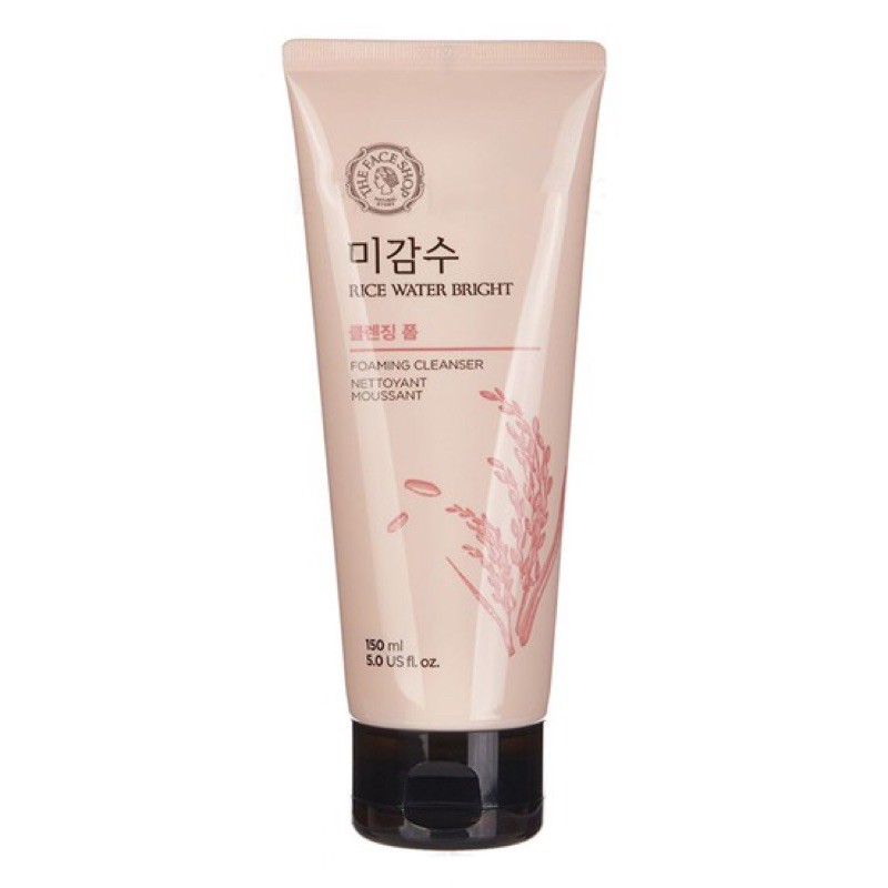 Sữa rửa mặt gạo Rice Water Bright Facial Foaming Cleanser