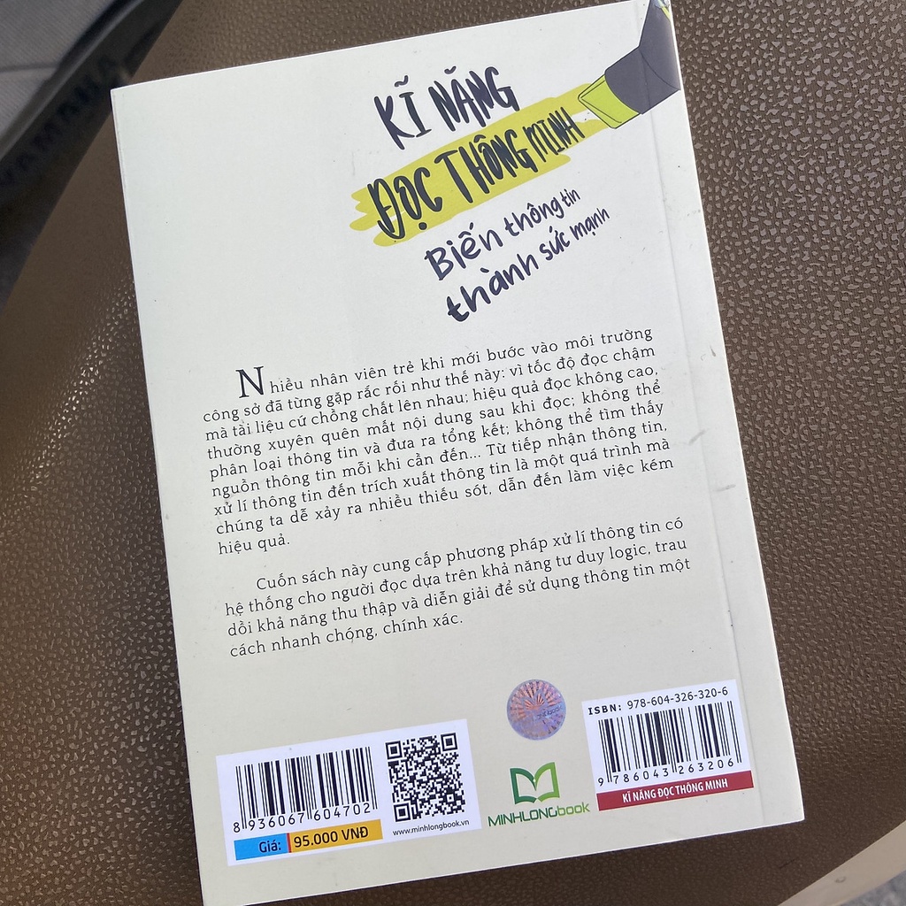 Sách - Kỹ Năng Đọc Thông Minh - Biến Thông Tin Thành Sức Mạnh