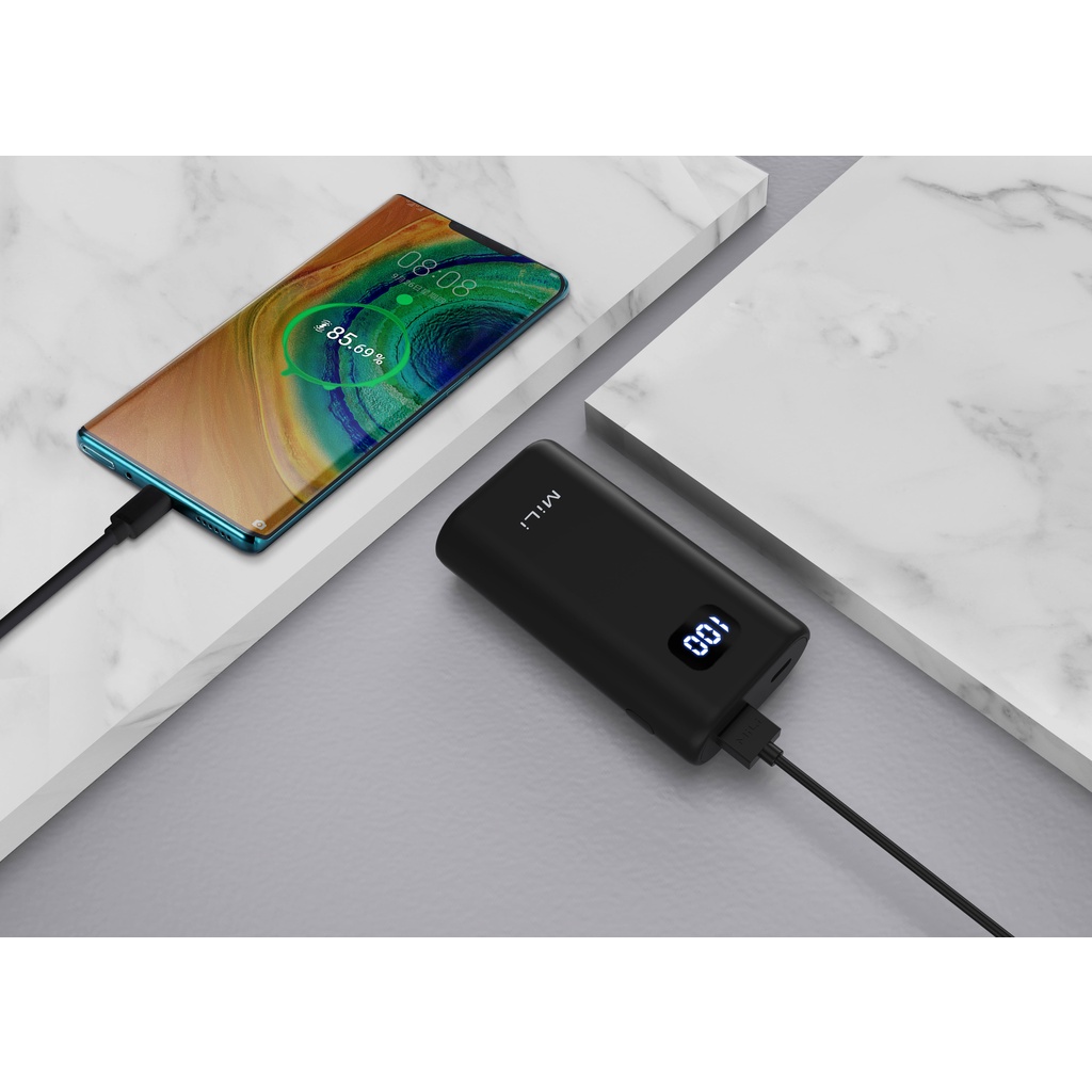 Sạc dự phòng MiLi Power Mini 9,600mAh - HB-M09
