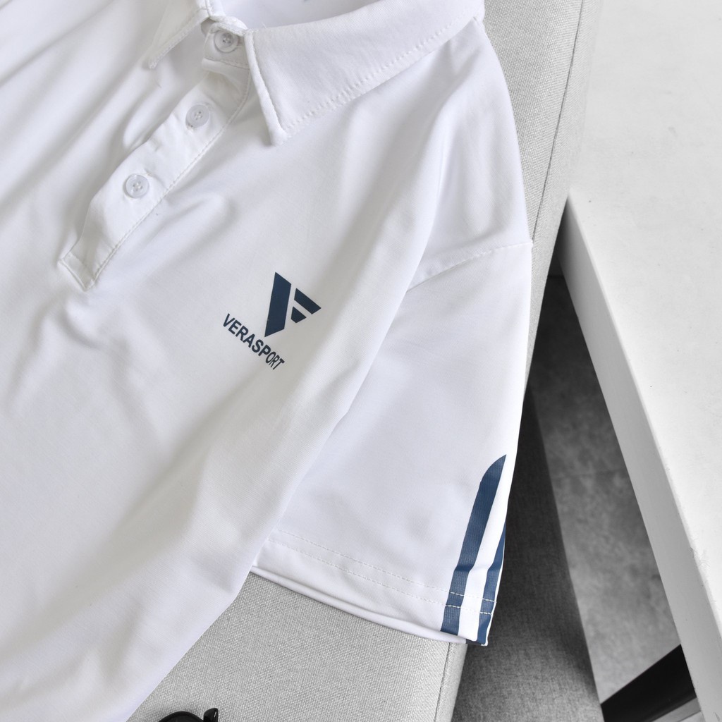 Áo Thun Thể Thao Nam Polo Cộc Tay Cổ Bẻ Chất Liệu Thun Mềm Co Dãn Thoải Mái Ôm Dáng Đẹp