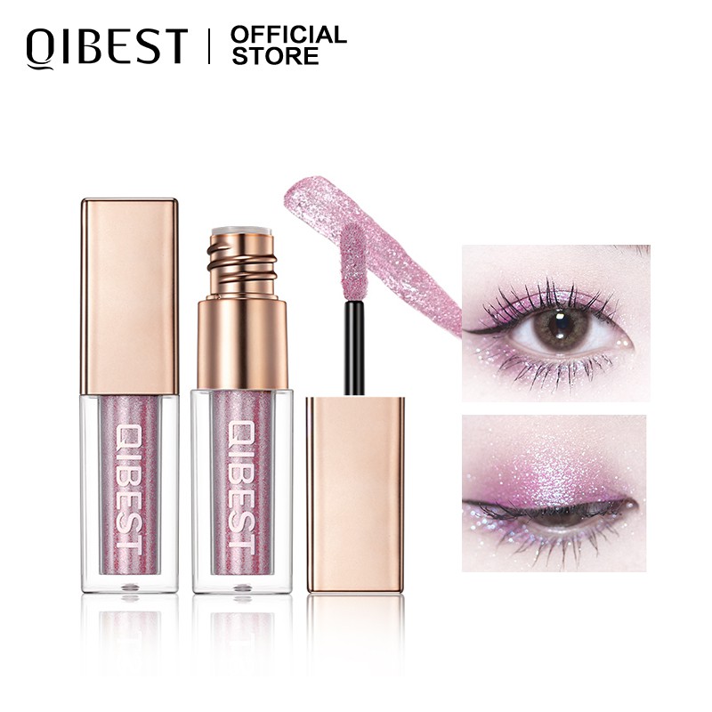 Phấn mắt dạng lỏng QIBEST E18045 15 màu nhũ ánh kim tùy chọn 23g | BigBuy360 - bigbuy360.vn