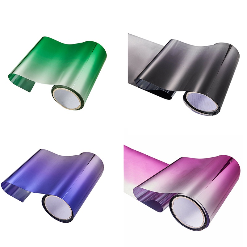 Phim Màu Gradient Dán Kính Chắn Gió Xe Hơi 20x150cm
