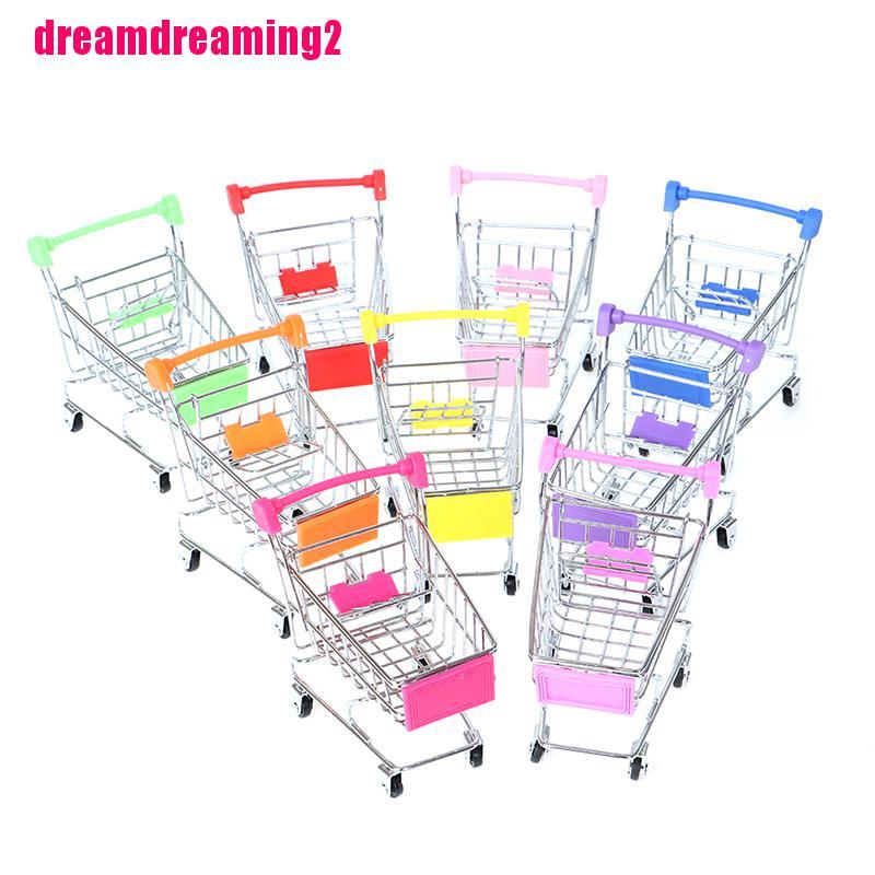 Xe đẩy hàng siêu thị mini đồ chơi đa năng tiện dụng