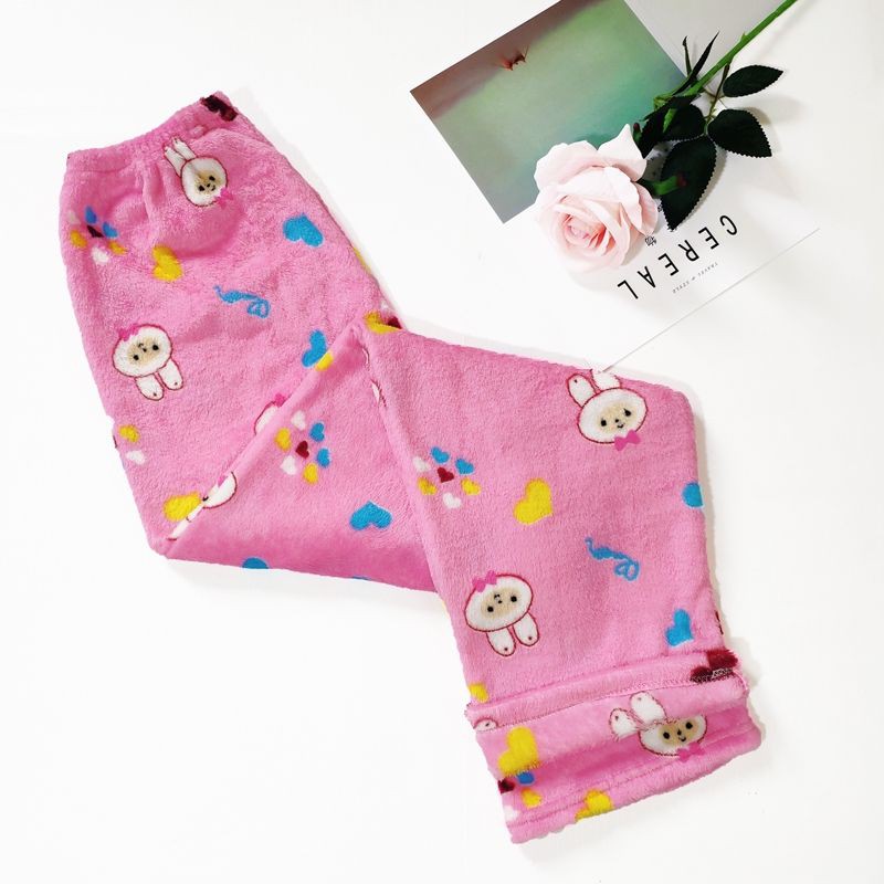 Quần ngủ bông ấm áp xinh xắn dành cho nữ | BigBuy360 - bigbuy360.vn