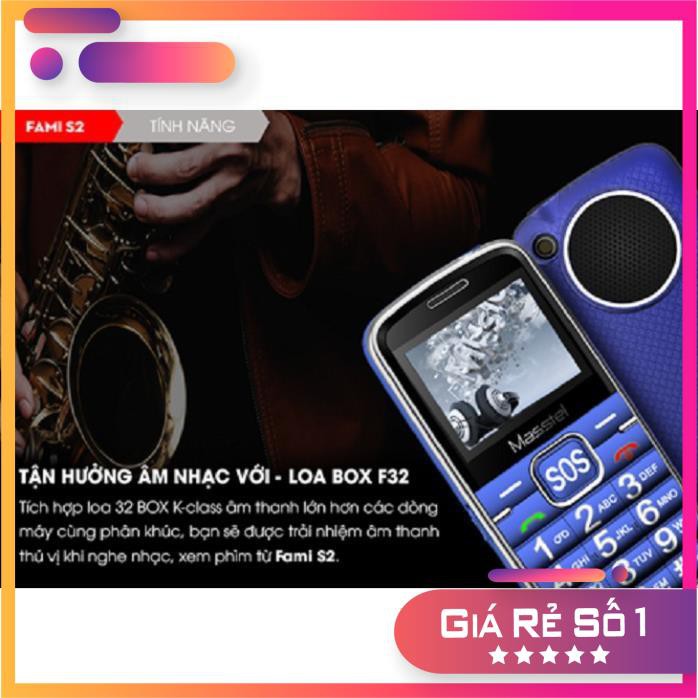 💥 Free Ship💥Điện thoại Người Già Masstel Fami S2 Loa To, Chữ To | BigBuy360 - bigbuy360.vn