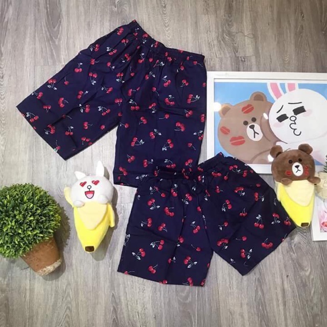 Quần đi biển trái cây ( quần nhóm/ quần đôi) | BigBuy360 - bigbuy360.vn