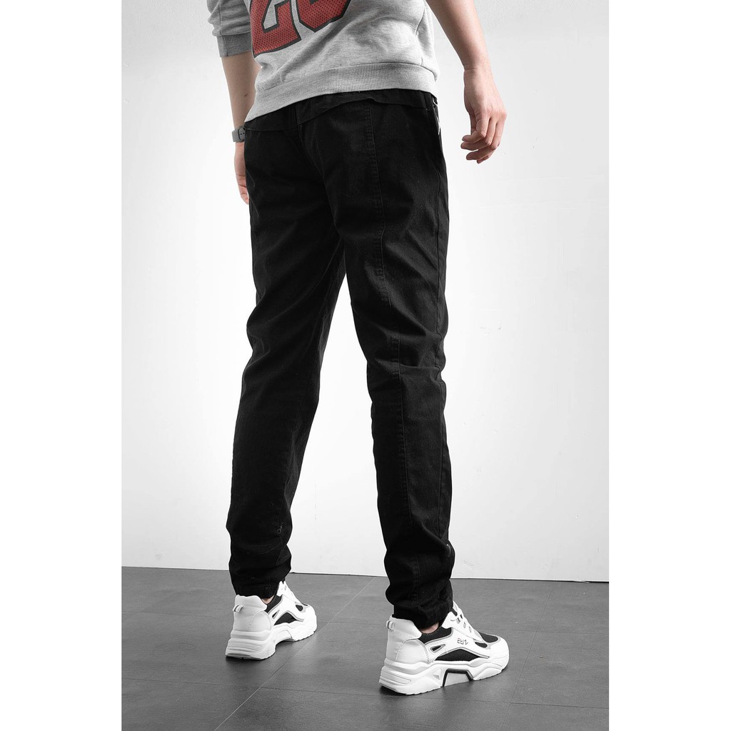 Quần kaki kéo khóa dáng slimfit trẻ trung