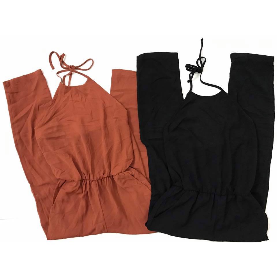 [FREESHIP] Jump suit cổ yếm F2I