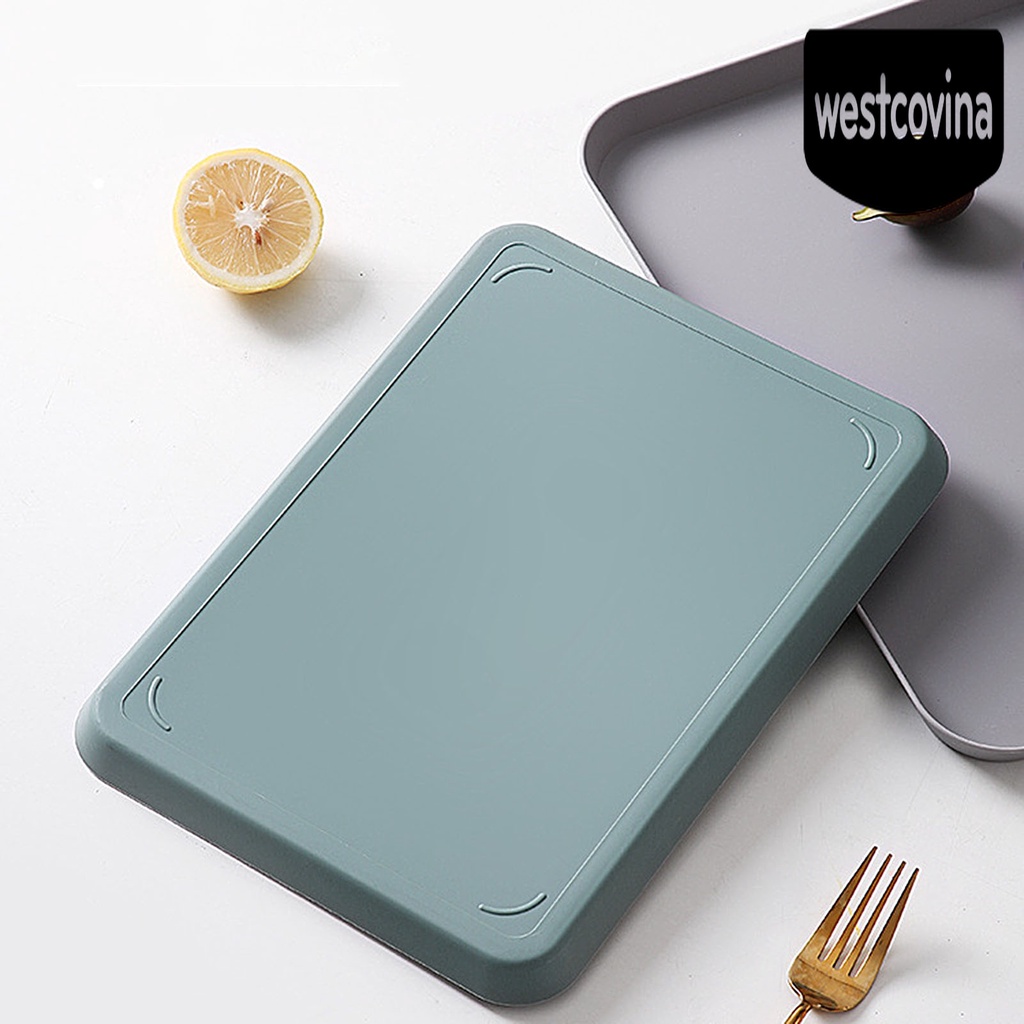 [Hot]☀ Khay Nhựa Đựng Trái Cây Hình Chữ Nhật Phong Cách Bắc Âu