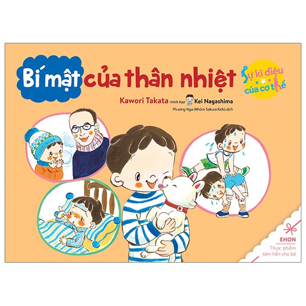 Sách Ehon - Sự Kì Diệu Của Cơ Thể - Bí Mật Của Thân Nhiệt