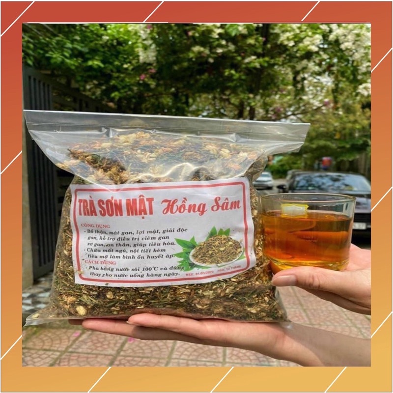 Trà Sơn Mật Hồng Sâm Thơm Ngon Loại 1