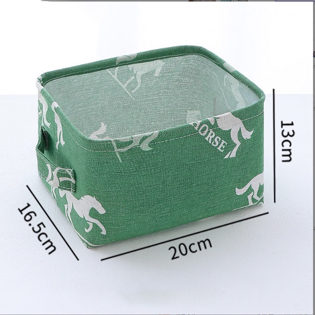 Giỏ Đựng Đồ Bằng Vải Có Thể Gấp Lại Đưng Đồ Cá Nhân Trong Gia Đình