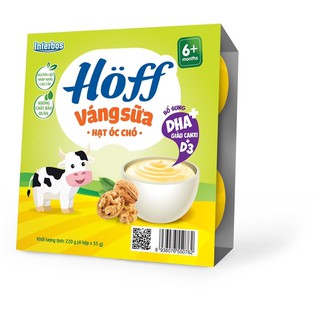 Váng sữa Hạt óc chó - sữa non 55gr x 4 hộp