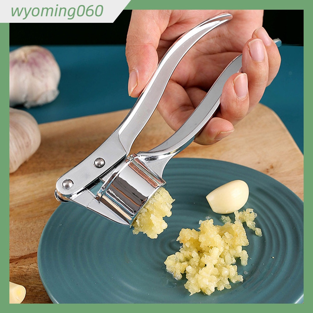 Dụng cụ nghiền ép tỏi cầm tay bằng hợp kim kẽm chống gỉ tiện dụng cho nhà bếp