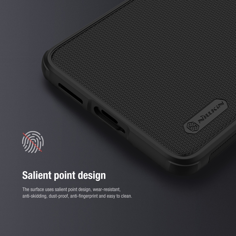 Ốp điện thoại Nillkin bằng TPU + PC mặt nhám siêu mỏng chống sốc/ dấu vân tay tùy chọn màu sắc cho Xiaomi Redmi K40s