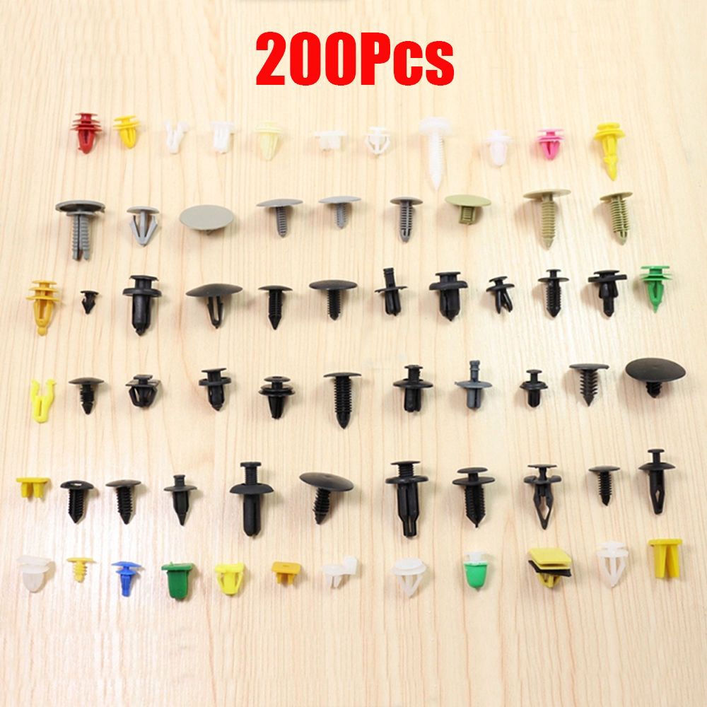 200 Đinh tán nhựa phụ tùng xe hơi
