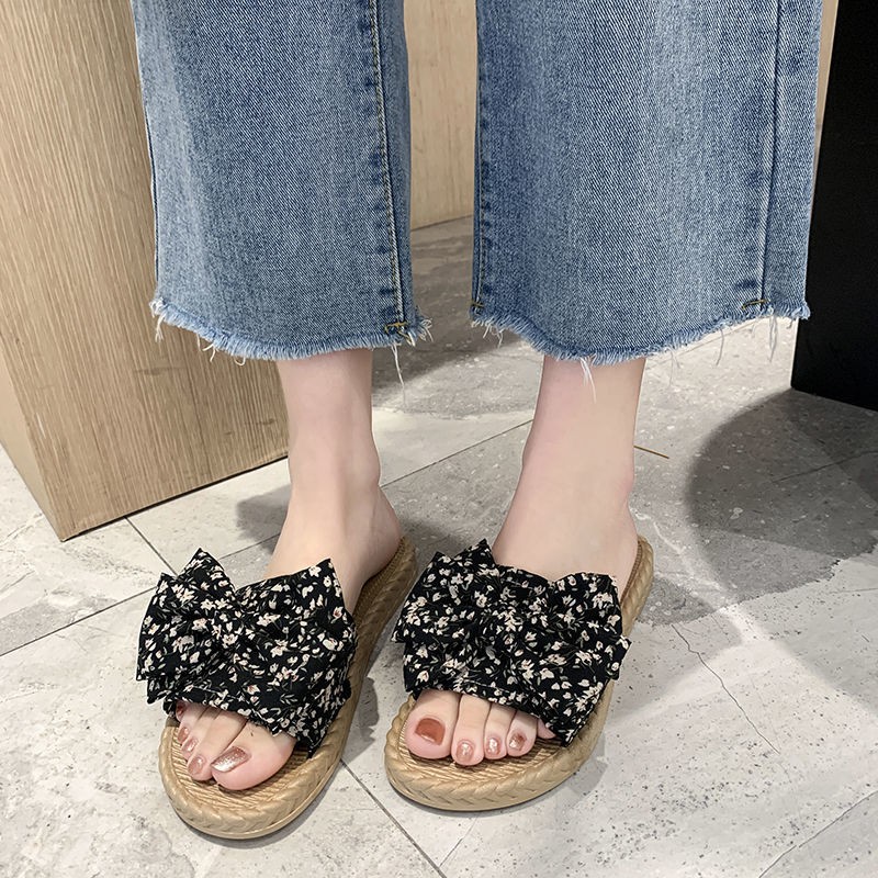 ✚◘2021 phiên bản mới của Hàn Quốc của giày xăng đan và dép đi trong nhà, đồ mặc ngoài của phụ nữ, người nổi tiếng trên m