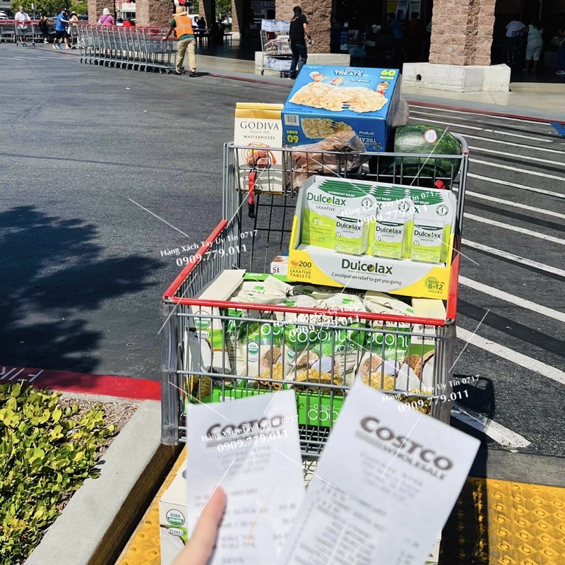 Viên uống nhuận tràng táo bón Detox Dulcolax Laxative 200 viên hàng chuẩn Mỹ đi Air