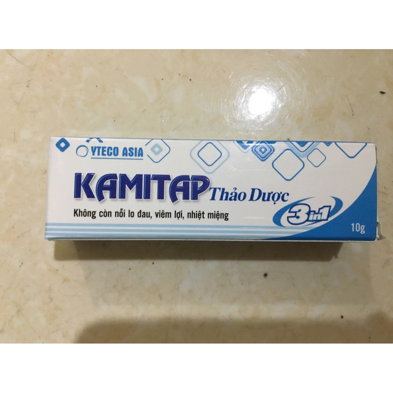 Kamitap Thảo Dược 10g Không Lo Nỗi Đau Nhiệt Miệng | BigBuy360 - bigbuy360.vn