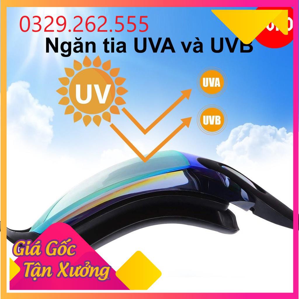 (Sale Khủng)  Kính bơi phản quang thời trang cao cấp, Chống UV, Chống hấp hơi