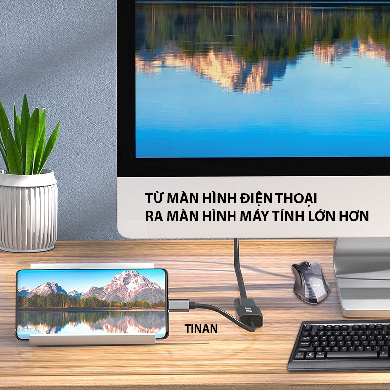 TypeC sang HDMI,HDMI 2.0,4K,60HZ