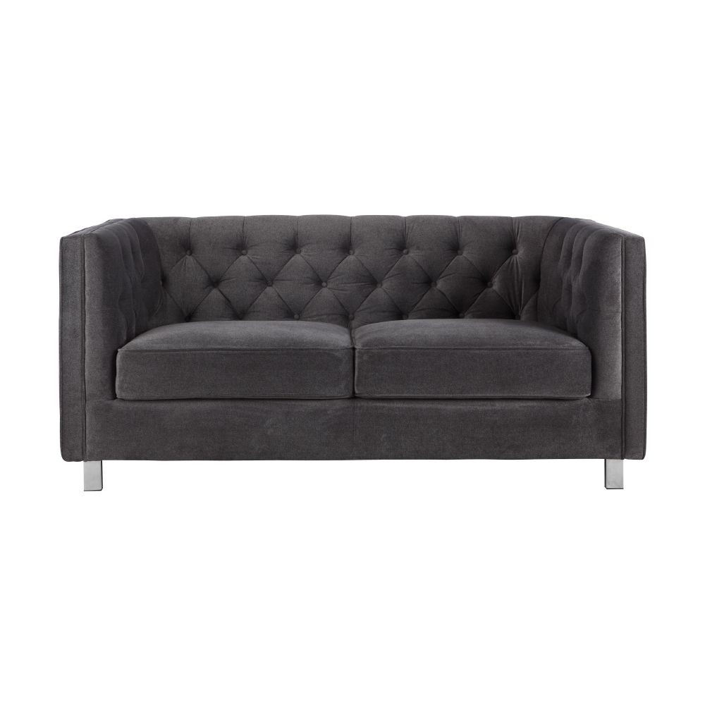 Sofa Vải 2 Chỗ Index Living Mall WESTMINSTER 165x87x73 cm Màu Xám